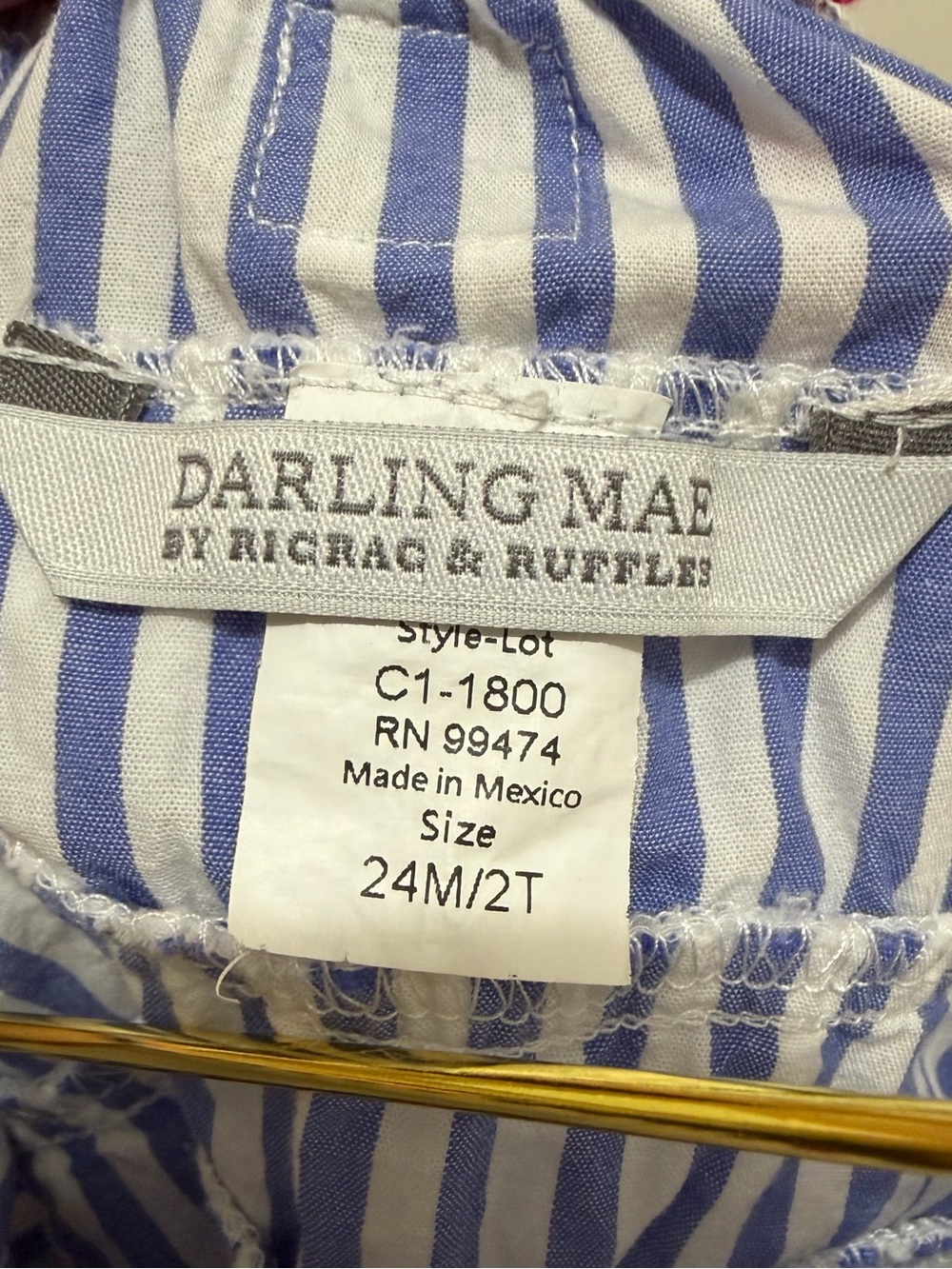 Darling Mae by Ricrac & Ruffles bubble - Picture 4 of 4